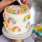 آموزش تزیین و خامه کشی کیک خانگی (فیلینگ کیک)